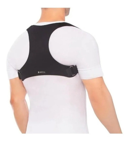 Corrector Postura Espalda Chaleco Espaldera Neoprene Dema