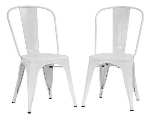 Silla Tolix Metalica Reforzada Set X 2 Unidades