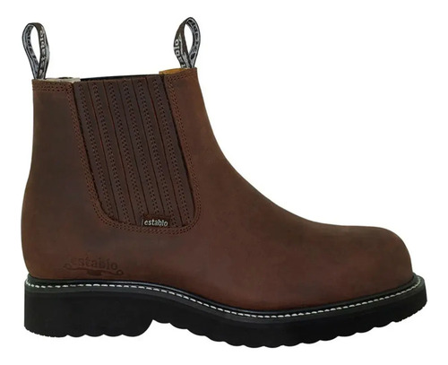 Bota Botín De Trabajo Con Casquillo Establo Modelo 500 | Meses sin interés