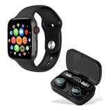 Combo Reloj Smartwatch T900 + Auriculares Bluetooth M10