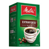 Café Tostado Y Molido Extrafuerte Melitta 250gr