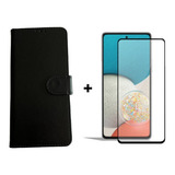 Carcasa Para Samsung A53 5g Flip Cover Agenda + Mica Lámina