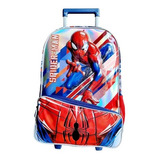 Mochila Carro Grande 17p Hombre Araña 3d 82664