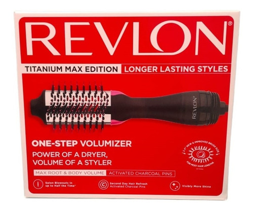 Cepillo Secador Revlon Titanium Max Edition Volumizer 