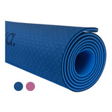 Tapete De Yoga Mat Grueso 6 Mm Gym Pilates