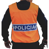 Chaleco Naranja Policial Pr