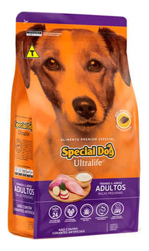 Ração Special Dog Ultralife Cão Adulto Raça Peq Frango 3kg