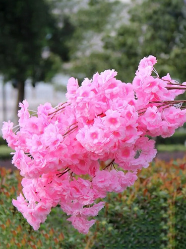 Hermoso Ramo De Flor De Sakura Artificial De 90cm Alta Calid