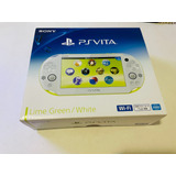 Ps Vita Slim Lime Green , 64gb , Cargador + Regalos 