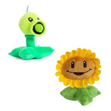 Peluche Lanzaguisantes Planta Girasol Plantas Vs Zombies X1