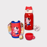 Termo Infantil Con Funda Portátil Vaso Térmico Niños 500ml 