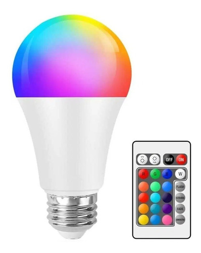 Ampolletas Led Tiktok Luces De Fiesta Luz Rgb Foco E27 