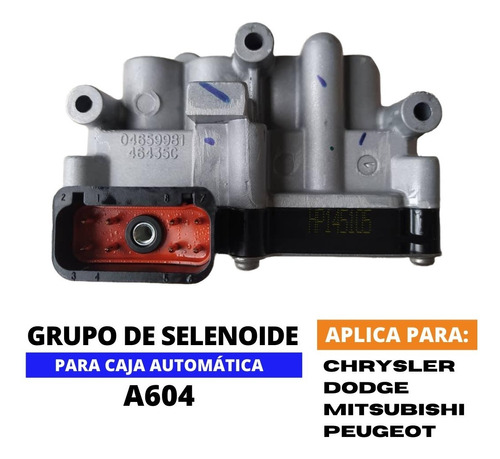 Grupo De Selenoide, Caja A604, Chrysler, Dodge, Nen Foto 3