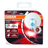 Kit 2 Lamparas H7 Osram Night Breaker Laser 12v 55w Germany