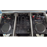 Pioneer Dj-350 (duas Cdj-350 E Djm-350) + Hard Case