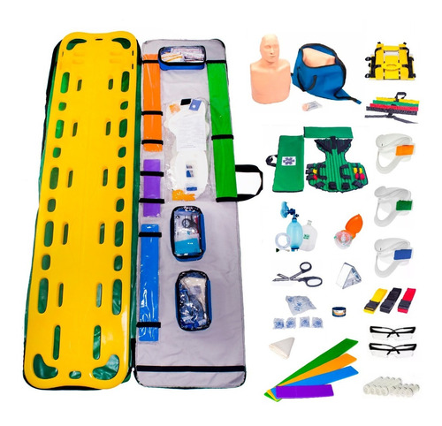 Kit Cipa Treinamento Completo C/boneco Rcp Adulto& Infantil 