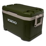 Igloo Sportsman Latitude 52 Qt Cooler - Verde Con Gris