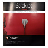 Rycote Stickies 30 Unidades Pads Adhesivos Para Mics Lavs