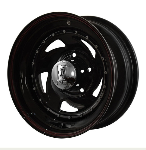 Llanta Chapa Deportiva 16x7 Direccional Negro (ika) Bojanich