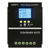 Cargador De Batería Solar Mppt De 100a, Controlador De Carga