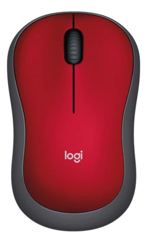 Logitech Cordless Mouse M185 Red