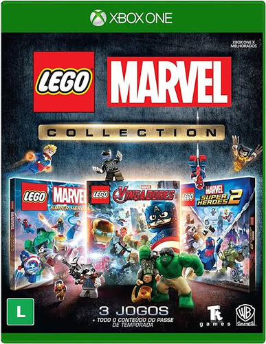 Lego Marvel Collection Xbox One/series 25 Dígitos Global 