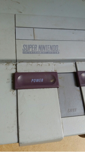 Console Super Nintendo (defeito)