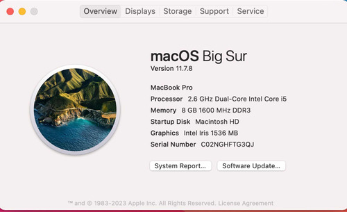 Macbook Pro 13.3 2014