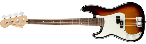 Fender Player Precision Bass, 3 Colores Sunburst, Zurdo, Dia