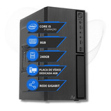 Pc Cpu Intel Core I5 8gb Ssd 240gb Placa De Vídeo 4gb