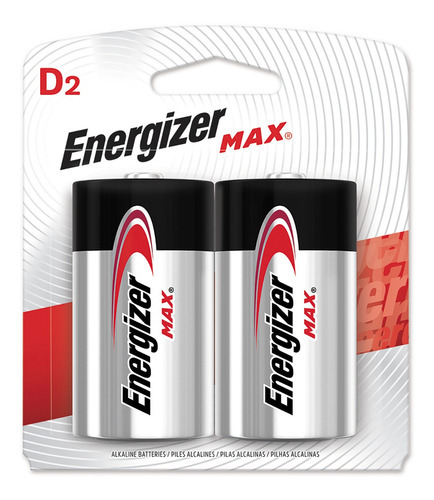 Pila Bateria Alcalina Max D2 Energizer