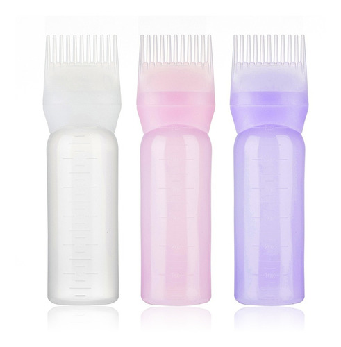 3x Aplicadores De Botella Dispensadora De Tinte Para Cabello