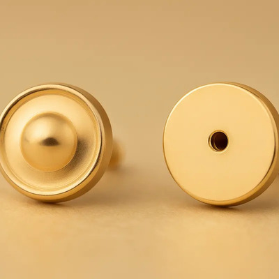 Repuesto de Aro en Oro 18k Hueco con Cierre a Presión para CH | Envío gratis