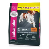 Alimento Eukanuba Adult Medium Para Perro Adulto De Raza Mediana Sabor Mix En Bolsa De 18 kg