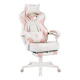 Silla Gamer Rosa Zeanus Compatible Con Adultosítulo Compatib