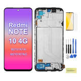 Pantalla Para Xiaomi Redmi Note 10 4g Con Marco Amoled