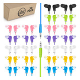 Justjamz Earbuds Bulk Bits, Paquete De 30 | Paquete De Audíf