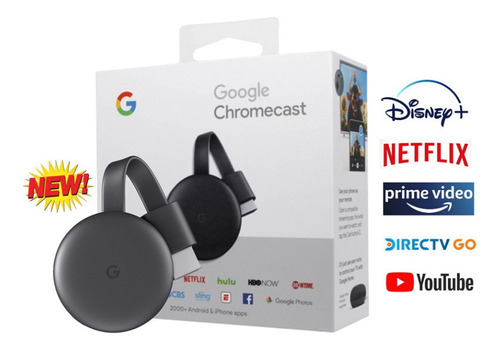 Google Chromecast 3ra Generacion Modelo 2020 Envio Ya