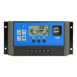 Controlador De Carga Solar Fotovoltaico Pwm Rbl-40a Lcd 40a