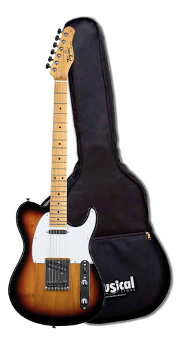 Guitarra Tagima Tw-55 Tw 55 Sb Com Capa