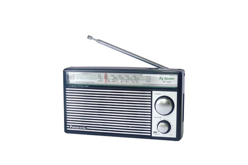 Radio Portatil Panasonic Rf-562d Fm Mw Sw Onda Corta