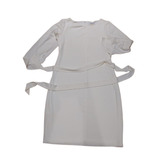 Vestido Blanco Calvin Klein Importado Hermoso