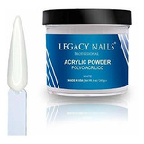 Polvo Acrílico Uñas - Legacy Nails Polvo Acrílico Blanco 8 O