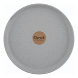 Plato Playo Postre 20,5 Cm X 12 Unidades Areia Carol Color Gris