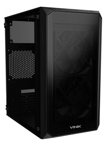 Gabinete Gamer Vinik Dart Preto Lateral Acrílico - Ggdacbk