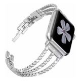 Extensible Correa Mujer Cristales Fashion Apple Watch T500