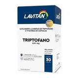 Lavitan Triptofano 30 Caps - Regulagem Do Sono