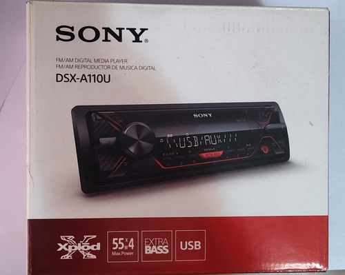 Estéreo Sony Cdx A110u, Control Remoto, 55w.