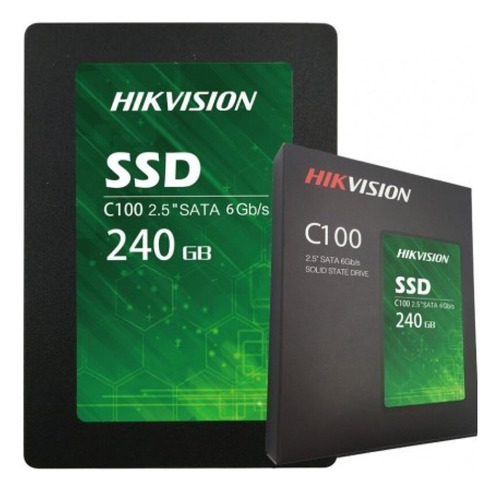 Disco Solido Ssd Hikvision 240gb 2.5 5 Años Color Negro