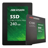 Disco Solido Ssd Hikvision 240gb 2.5 5 Años Color Negro